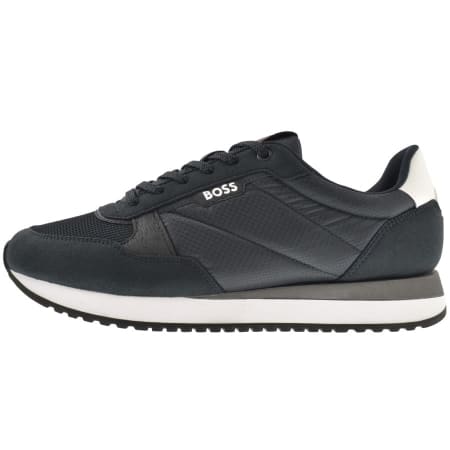 Recommended Product Image for BOSS Kai Runn Trainers Navy