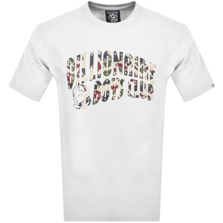 Product Image for Billionaire Boys Club Camo Arch Logo T Shirt White