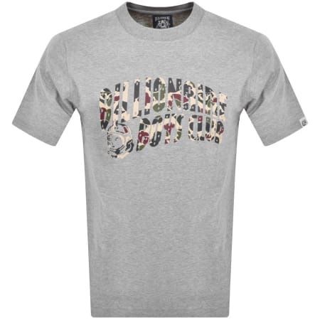 Product Image for Billionaire Boys Club Camo Arch Logo T Shirt Grey