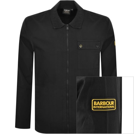 Product Image for Barbour International Volt Overshirt Black