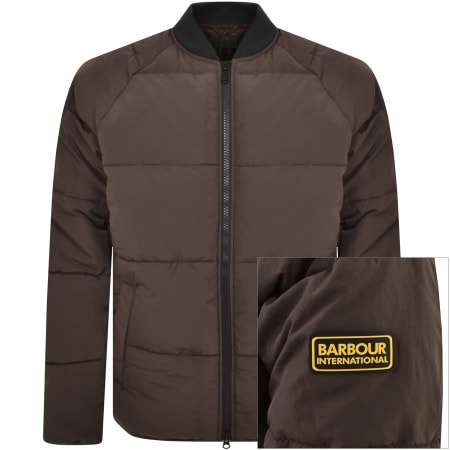 Product Image for Barbour International Cluny Quilted Jacket Brown