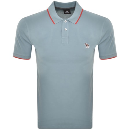Product Image for Paul Smith Regular Fit Zebra Polo Blue