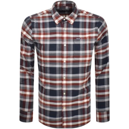 Product Image for Barbour Bowmont Long Sleeve Shirt Red