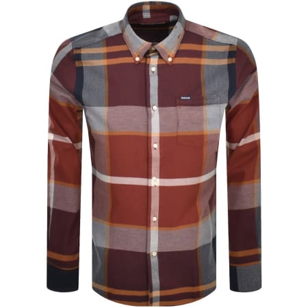 Recommended Product Image for Barbour Long Sleeved Dunnon Check Shirt Red
