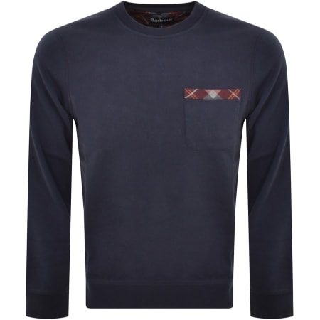 Product Image for Barbour Goswick Pocket Sweatshirt Navy