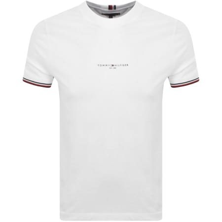 Recommended Product Image for Tommy Hilfiger Tipped T Shirt White