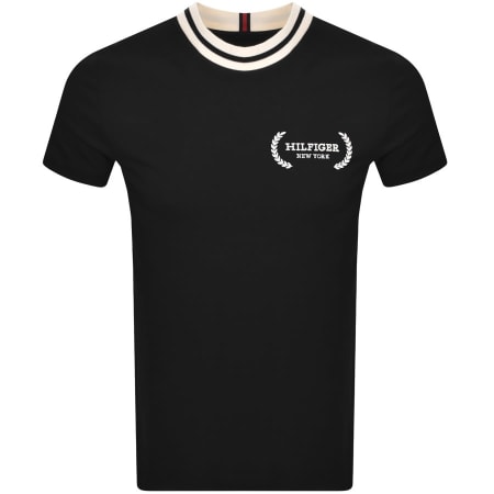 Product Image for Tommy Hilfiger Laurel Tipping T Shirt Black