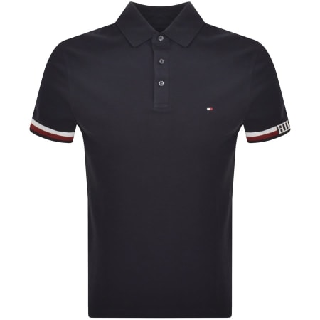 Product Image for Tommy Hilfiger Slim Fit Polo T Shirt Navy