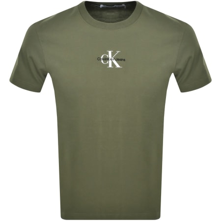 Product Image for Calvin Klein Jeans Logo T Shirt Green