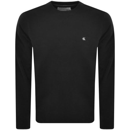 Product Image for Calvin Klein Jeans Logo Badge Sweatshirt Black