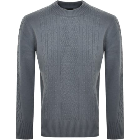 Product Image for G Star Raw Cable Knit Jumper Blue