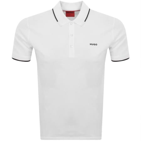 Recommended Product Image for HUGO Dinoso22 Polo T Shirt White
