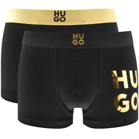 Product Image for HUGO Two Pack Trunks Black