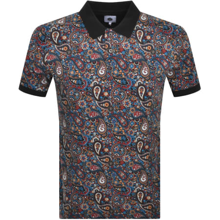 Product Image for Pretty Green Wonderwall Polo T Shirt Black