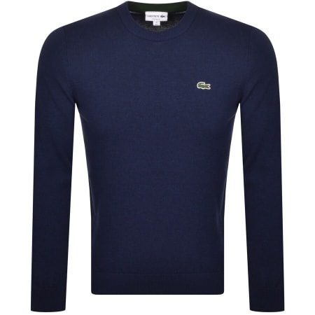 Product Image for Lacoste Crew Neck Knit Jumper Navy