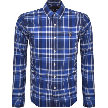 Product Image for Ralph Lauren Long Sleeve Sport Shirt Blue