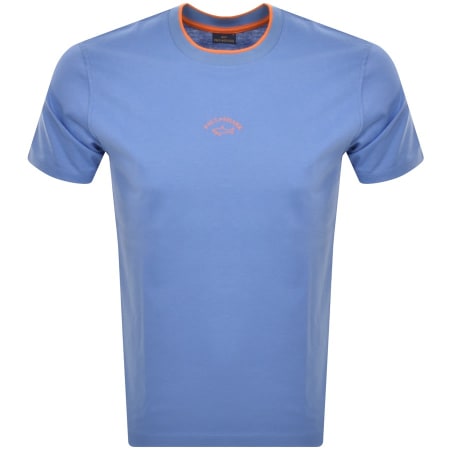 Product Image for Paul And Shark Logo T Shirt Blue