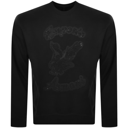 Product Image for Emporio Armani Logo Sweatshirt Black