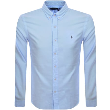Product Image for Ralph Lauren Featherweight Mesh Shirt Blue