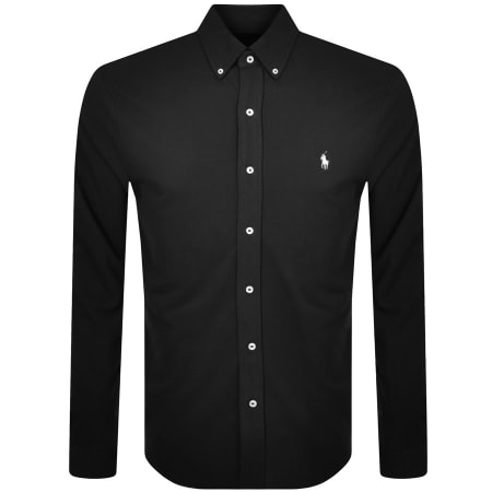 Recommended Product Image for Ralph Lauren Featherweight Mesh Shirt Black