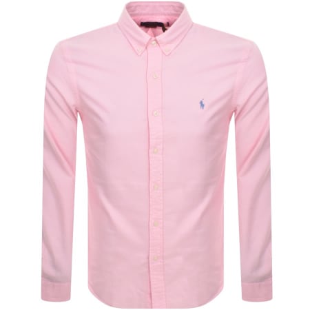 Product Image for Ralph Lauren Oxford Long Sleeved Shirt Pink