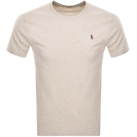 Recommended Product Image for Ralph Lauren Crew Neck T Shirt Beige