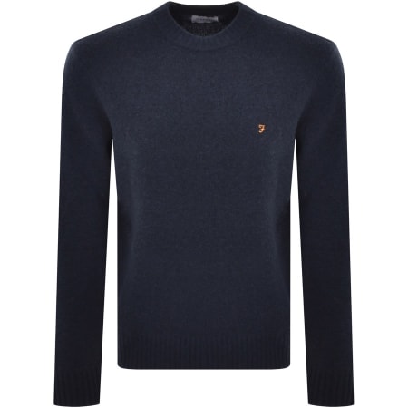 Recommended Product Image for Farah Vintage Spero Knit Jumper Navy