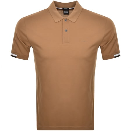 Product Image for BOSS Parlay 147 Polo T Shirt Beige