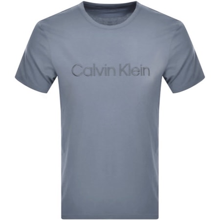 Product Image for Calvin Klein Lounge Logo T Shirt Blue