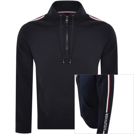 Product Image for Tommy Hilfiger Global Stripe Sweatshirt Navy