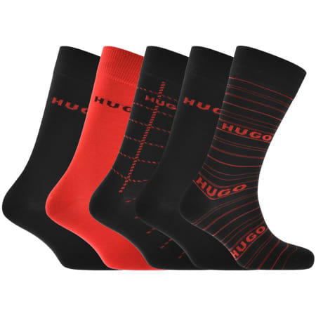 Recommended Product Image for HUGO Multi Colour 5 RS Design Socks