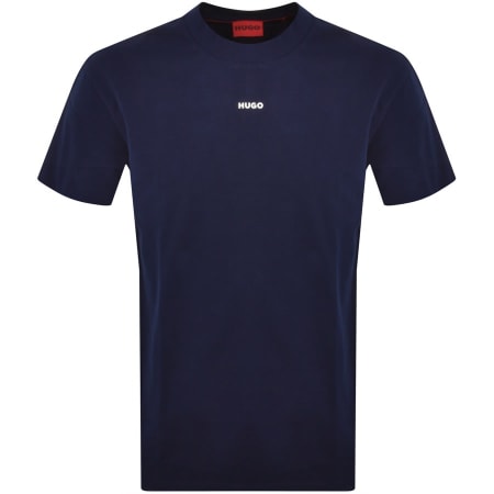 Recommended Product Image for HUGO Dapolino T Shirt Navy