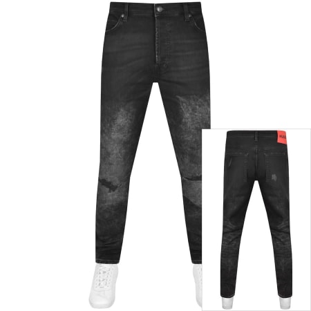 Recommended Product Image for HUGO 634 Tapered Fit Jeans Grey