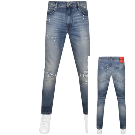 Product Image for HUGO 734 Extra Slim Fit Jeans Blue