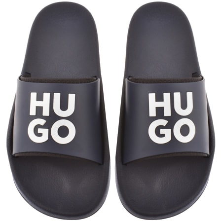 Recommended Product Image for HUGO Nil Slid Sliders Navy