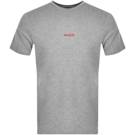 Product Image for HUGO Loungewear Linked T Shirt Grey