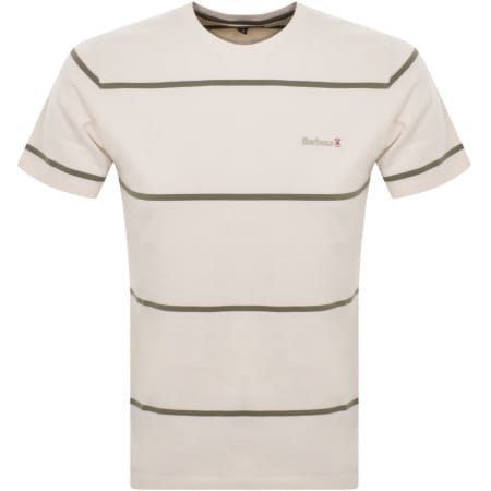 Product Image for Barbour Dart Stripe T Shirt White