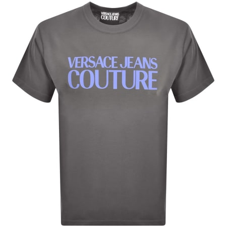 Product Image for Versace Jeans Couture Logo T Shirt Grey