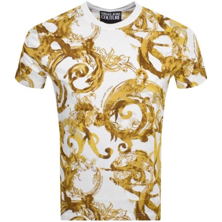 Recommended Product Image for Versace Jeans Couture Slim Fit Print T Shirt White