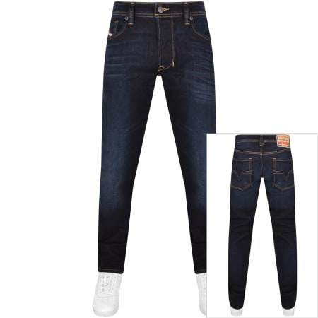Recommended Product Image for Diesel 1985 Larkee Mid Wash Jeans Navy