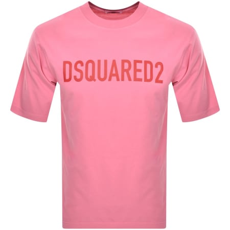 Product Image for DSQUARED2 Loose Fit T Shirt Pink