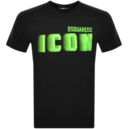 Product Image for DSQUARED2 Icon Short Sleeved T Shirt Black
