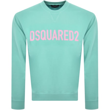 Product Image for DSQUARED2 Logo Sweatshirt Blue