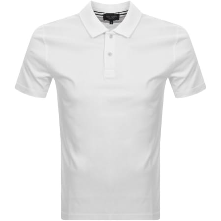 Product Image for Ted Baker Slim Fit Zeiter Polo T Shirt White