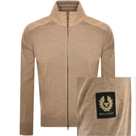 Recommended Product Image for Belstaff Kelby Full Zip Cardigan Brown