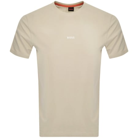 Product Image for BOSS TChup Logo T Shirt Beige