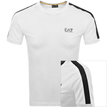 Product Image for EA7 Emporio Armani Logo T Shirt White