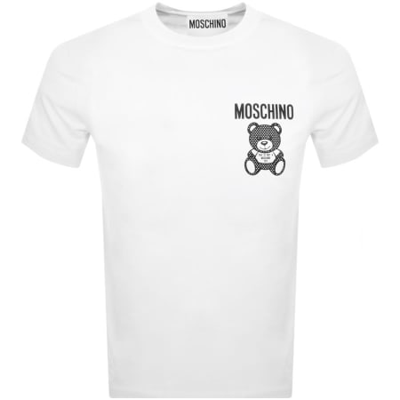 Product Image for Moschino Logo T Shirt White