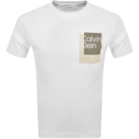 Product Image for Calvin Klein Logo T Shirt White