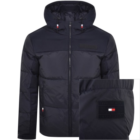 Recommended Product Image for Tommy Hilfiger New York Hooded Jacket Navy